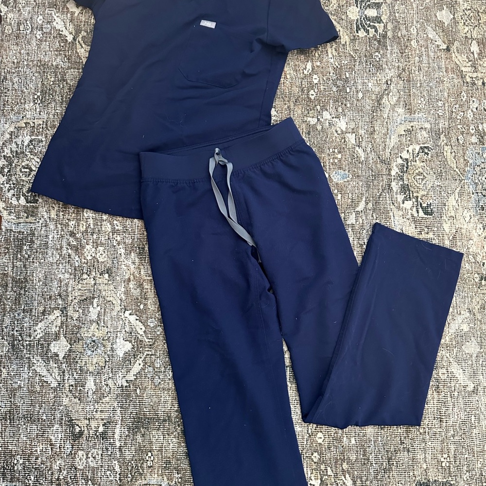 Navy Blue Scrub Set FIGS